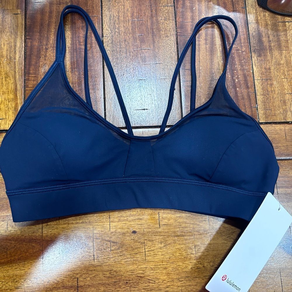 Lululemon A New Bra -Navy Blue